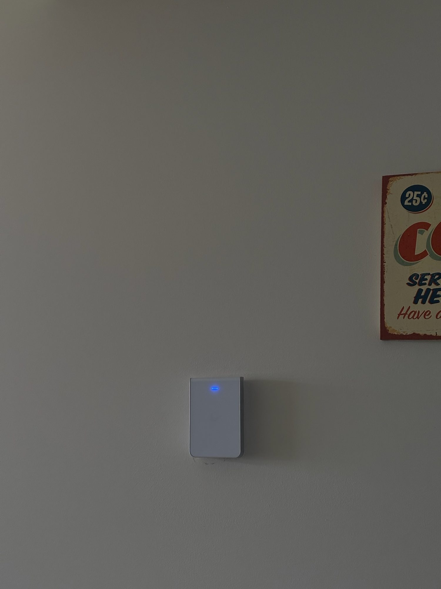 Wall-mounted access point